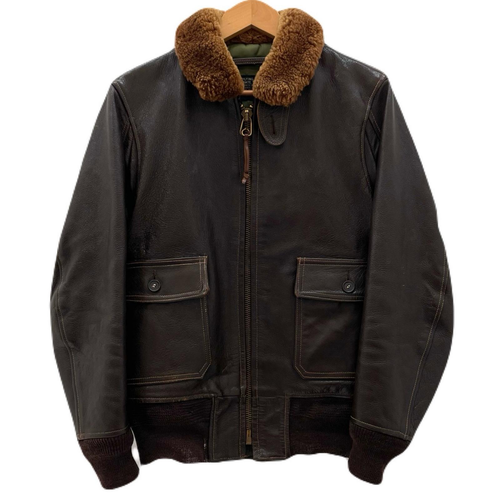 【中古】The REAL McCOY'S | ザリアルマッコイズ TYPE G-1 REAL McQUEEN レザージャケット ブラウン サイズ:36【尾張小牧店】