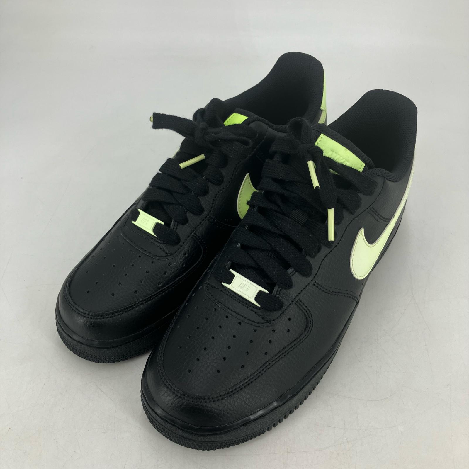 【中古】NIKE | ナイキ WMNS AIR FORCE 1 07 スニーカー 315115-040 ブラック 26.5cm【イオン広店】