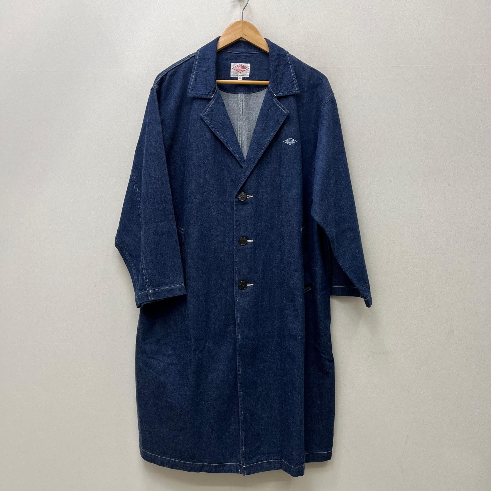 【中古】Danton | ダントン DENIM SHOP COAT その他アウター DT-A0664 インディゴ サイズ：36【加古川店】 7,776円