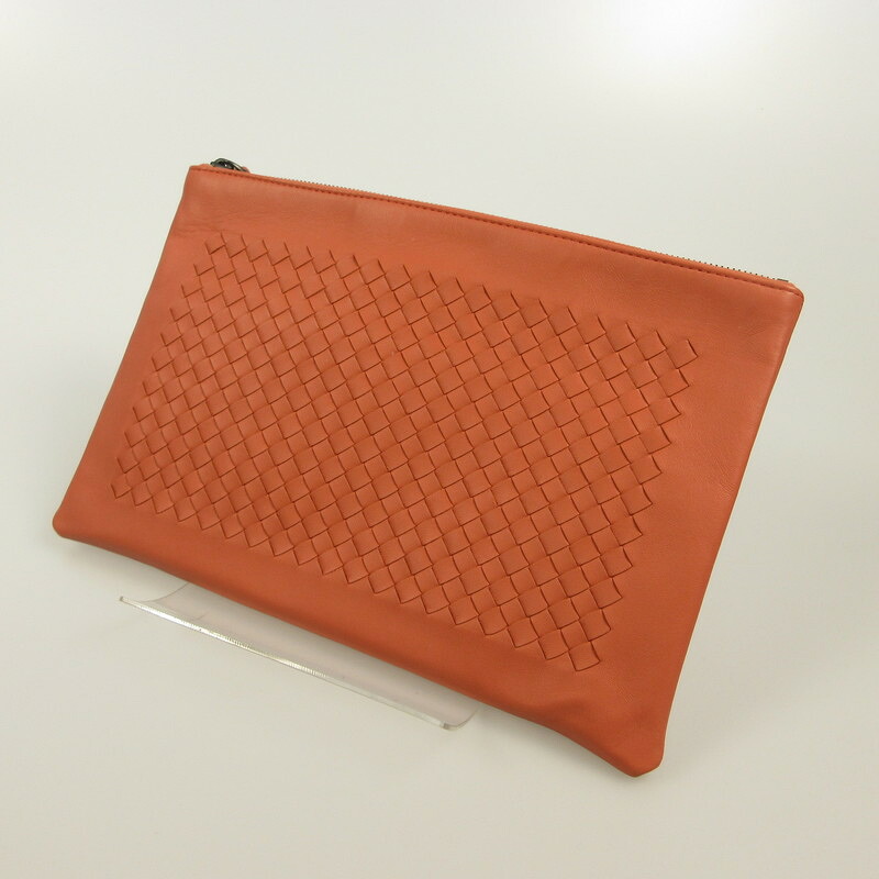 【中古】BOTTEGA VENETA | ボッテガヴェネタ イントレチャート クラッチペダル御徒面子 598225V001N【姫路東店】