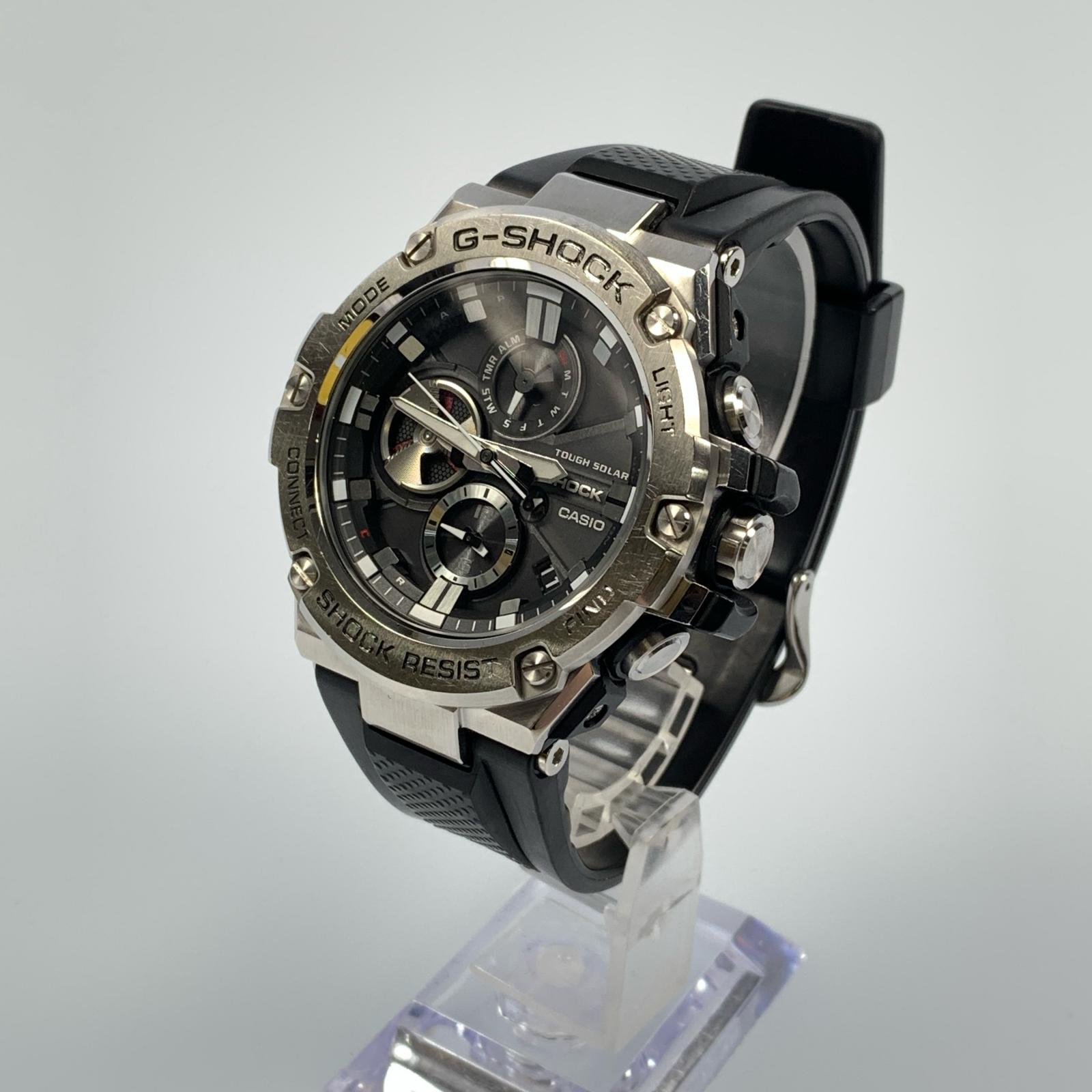 【中古】G-SHOCK | ジーショック G-STEEL 腕時計 GST-B100-1AJF シルバー【姫路東店】
