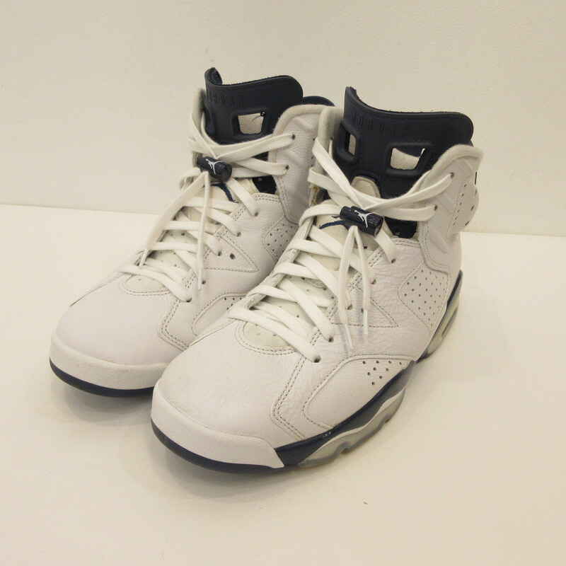 【中古】NIKE | ナイキ AIR JORDAN 6 RETRO スニーカー CT8529-141 ホワイト 26.5cm【姫路東店】｜お宝市番館