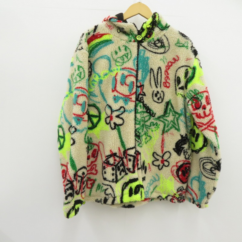 【中古】BARROW | バロー ECOFOUR JACKET ボアジャケット 総柄 F3BWUAZH021 マルチカラー サイズ：M【瀬戸大橋店】