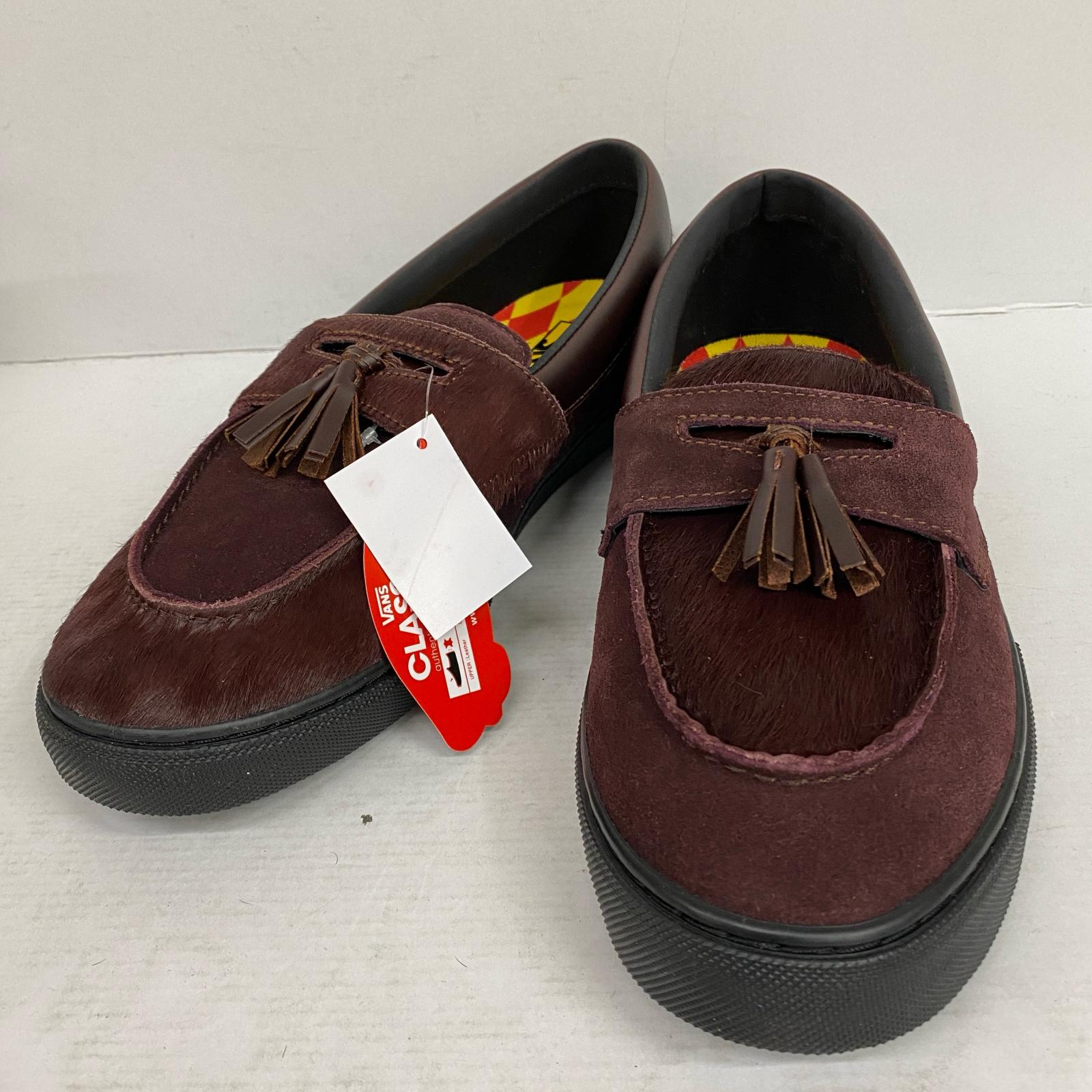 【中古】VANS | バンズ V196CF MIX BLS Year of the Horse ローファー 704199-0002 ブラウン 28cm【加古川店】
