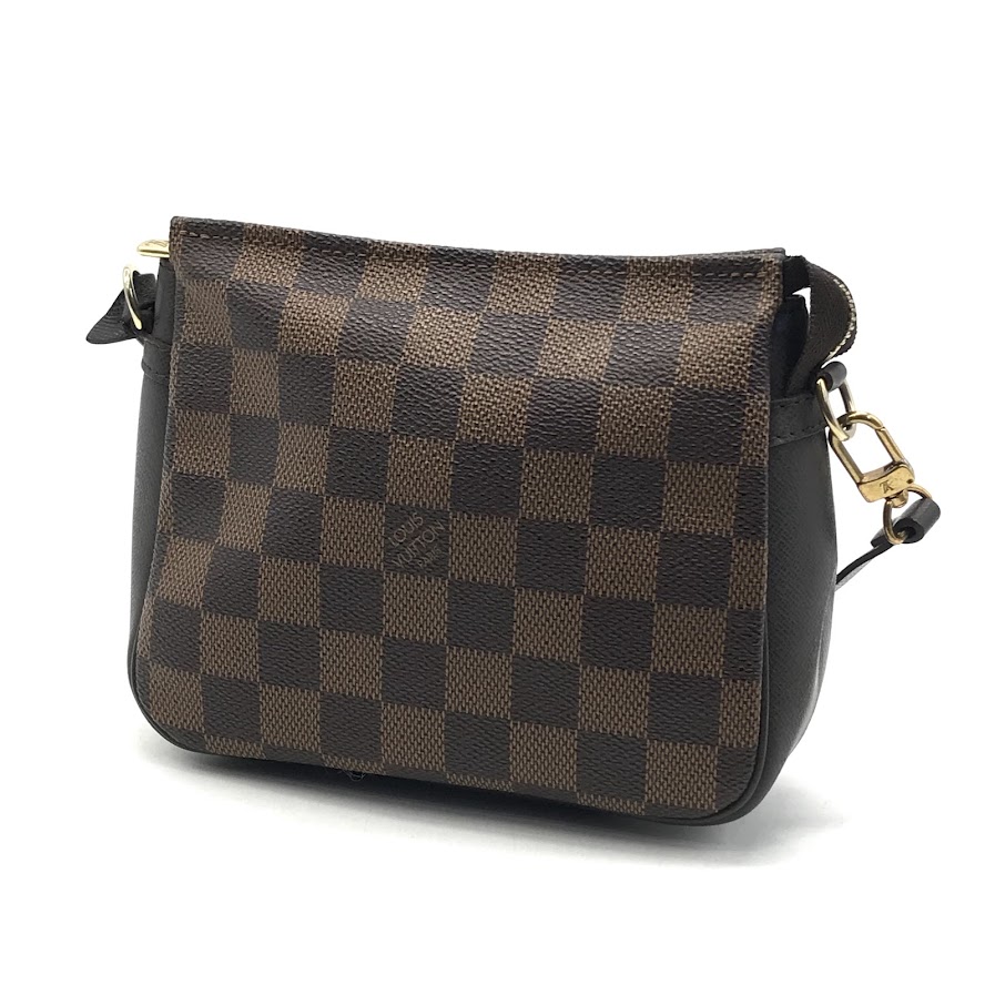 【中古】LOUIS VUITTON | ルイ・ヴィトン ダミエ トゥルース･メイク引き上げる 合財袋 N51982【倉吉店】