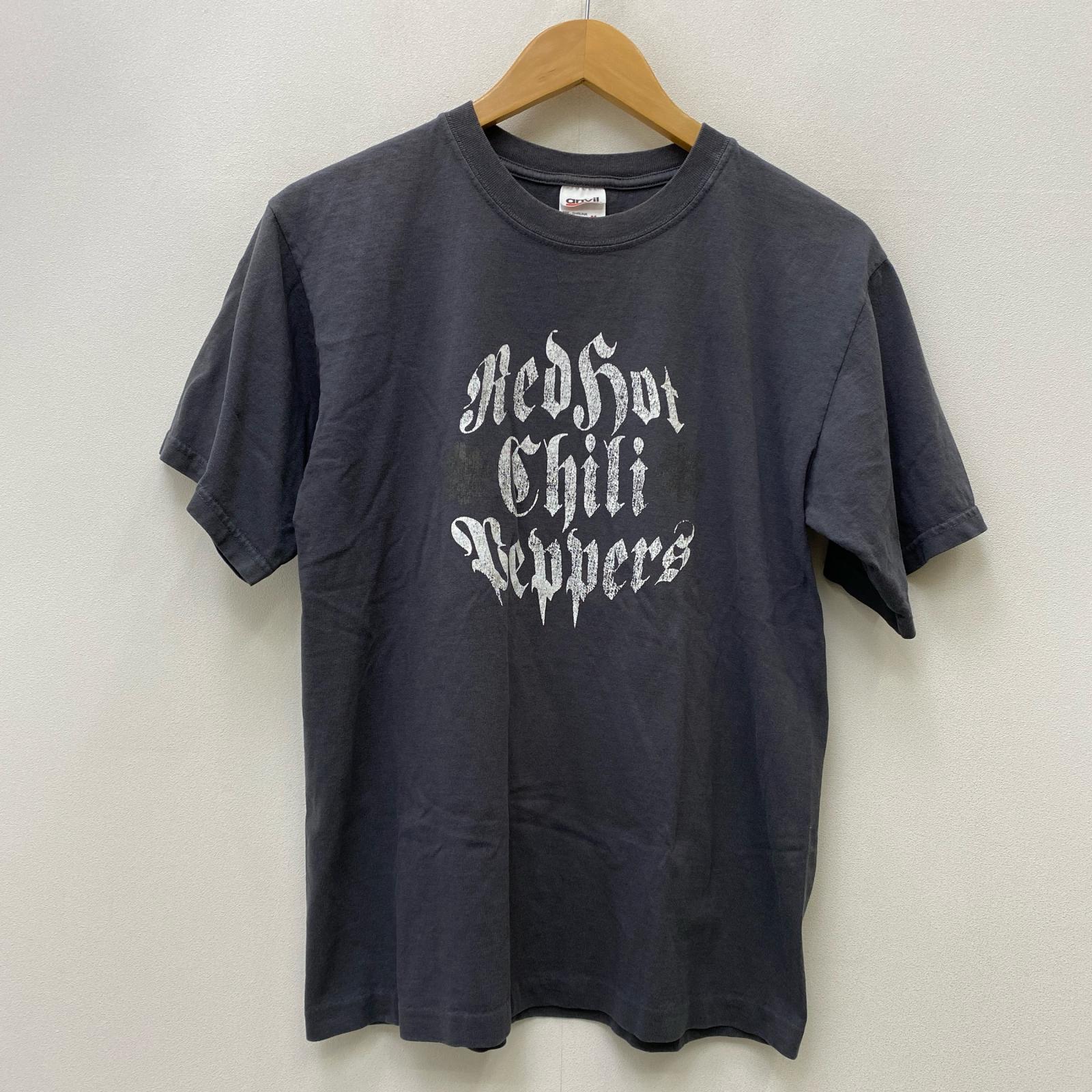 【中古】 red hot chili peppers:old english  anvil 半袖Ｔシャツ 黒いこと 大きさ：M【加古川店】