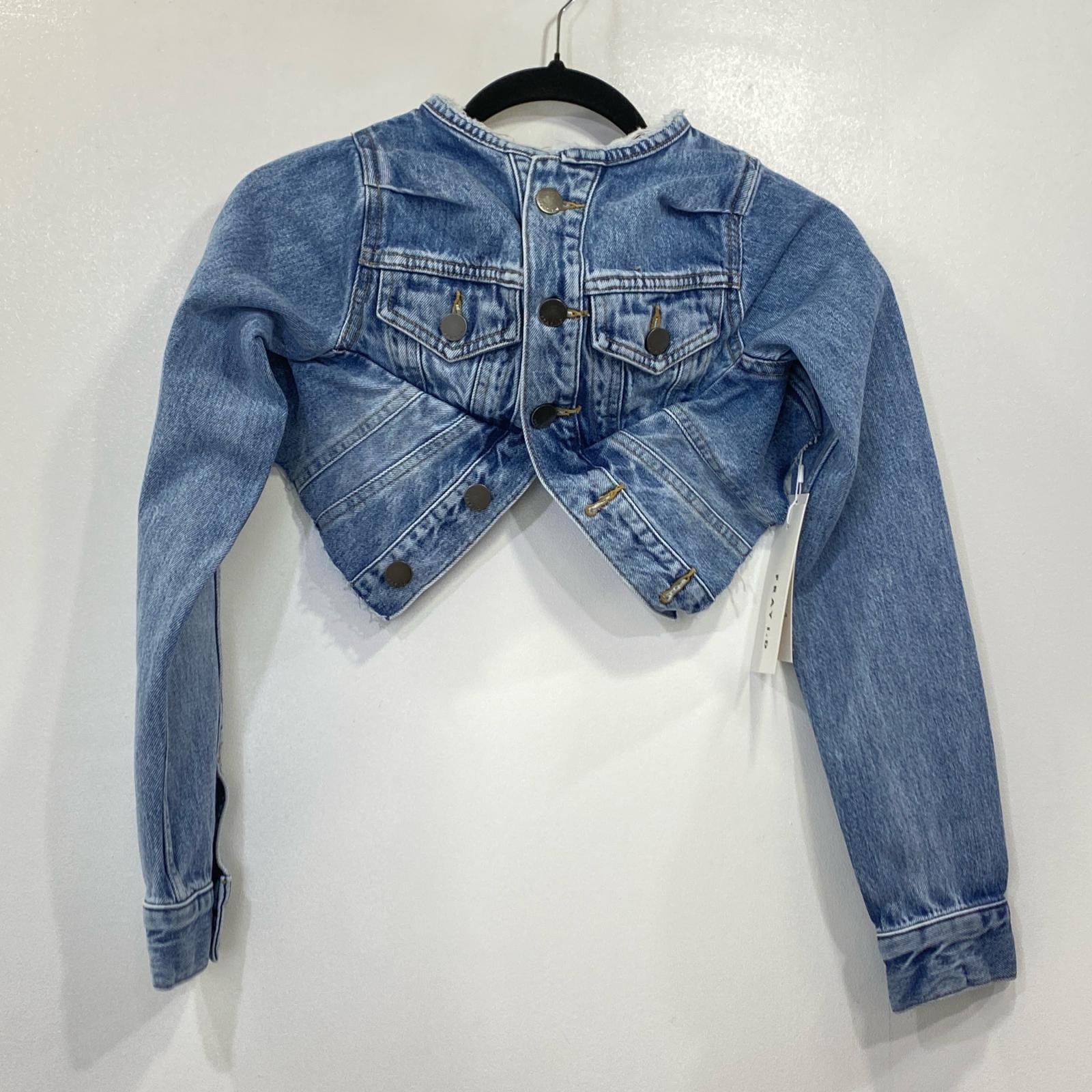【中古】FRAY I.D | フレイアイディー デニム FWFB241225 デニムジャケット ブルー【姫路東店】