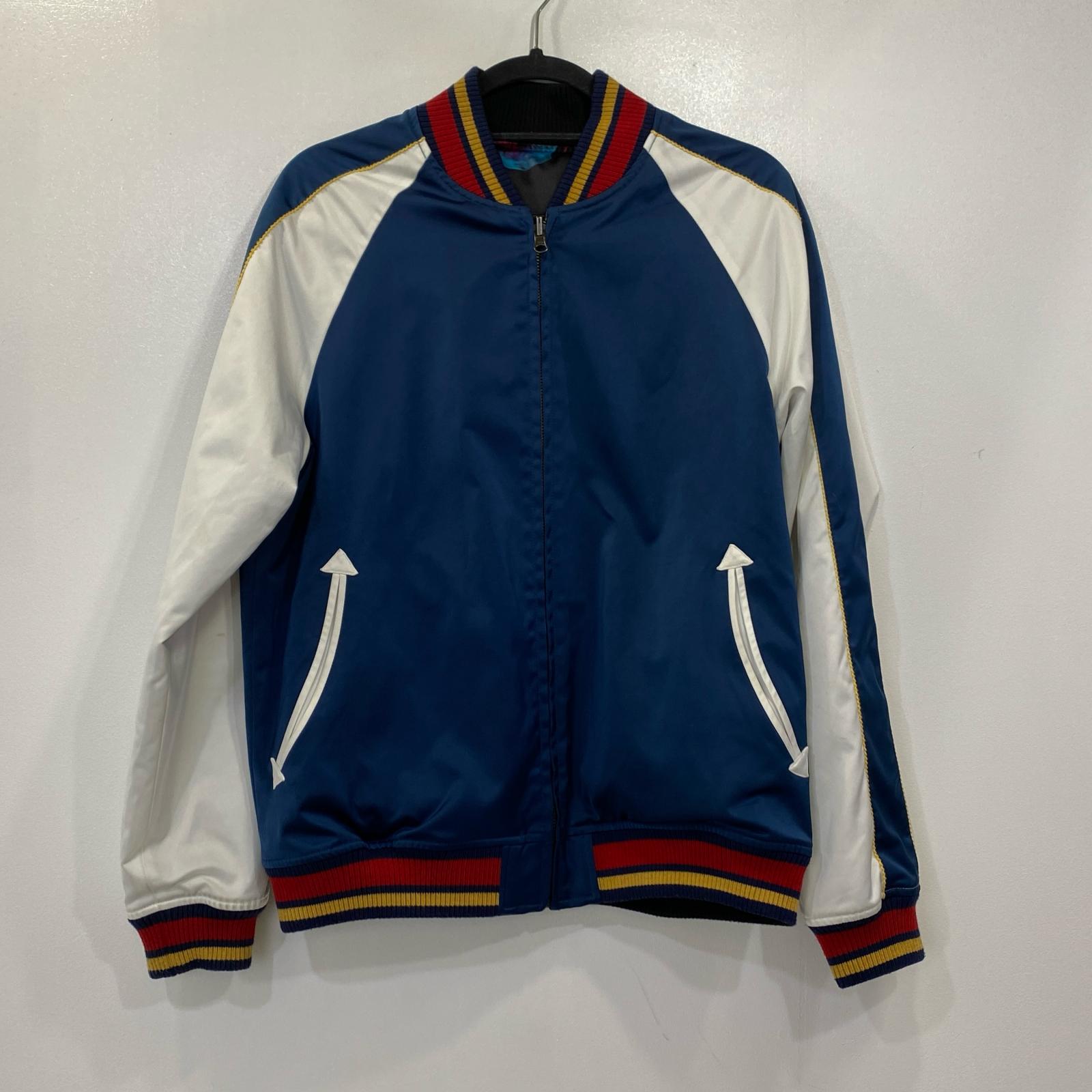 【中古】glamb | グラム CLUB SKA JKT スーベニアジャケット スカジャン ネイビー サイズ：2【姫路東店】｜お宝市番館