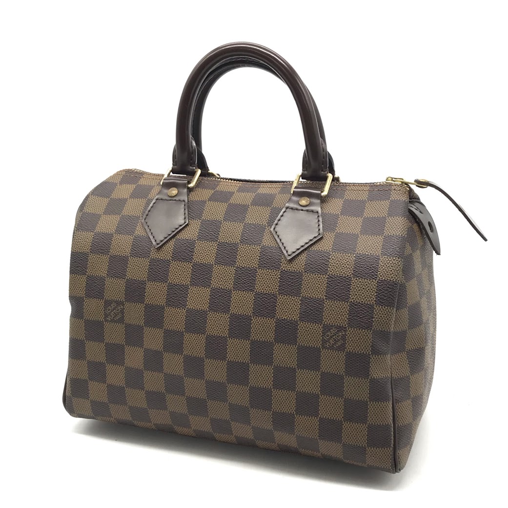 【中古】LOUIS VUITTON | ルイ・ヴィトン ダミエ スピーディ25 ハンドバック ボストンバッグ N41365【倉吉店】