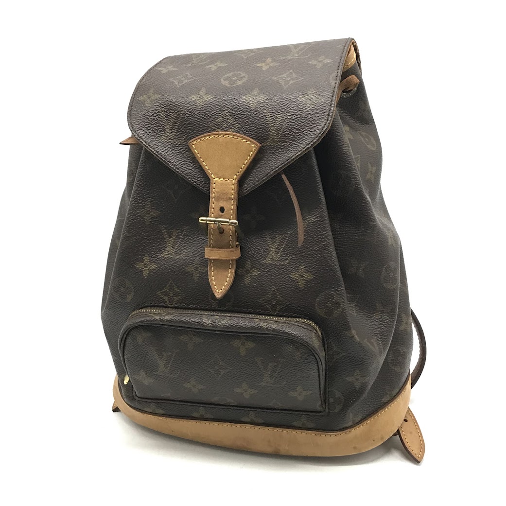 【中古】LOUIS VUITTON | ルイ・ヴィトン モノグラム モン掏摸MM 背嚢・デイパック M51136【倉吉店】