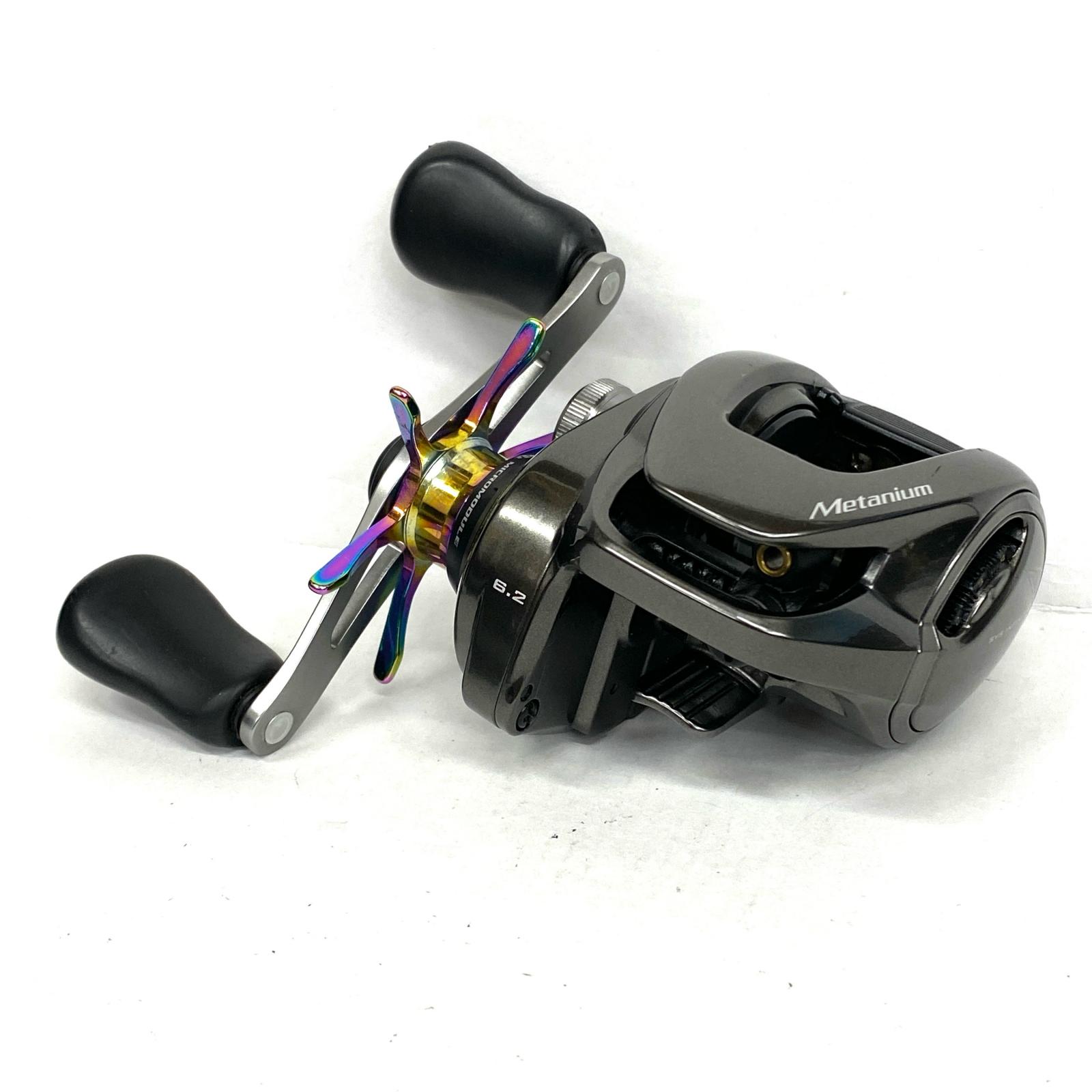 【中古】【沖釣り/御釣り/釣具/木管】 【ベイトリール/右手持ち部分】SHIMANO | シマノ 20メタ軽銀 カスタムドラグ【加古川店】