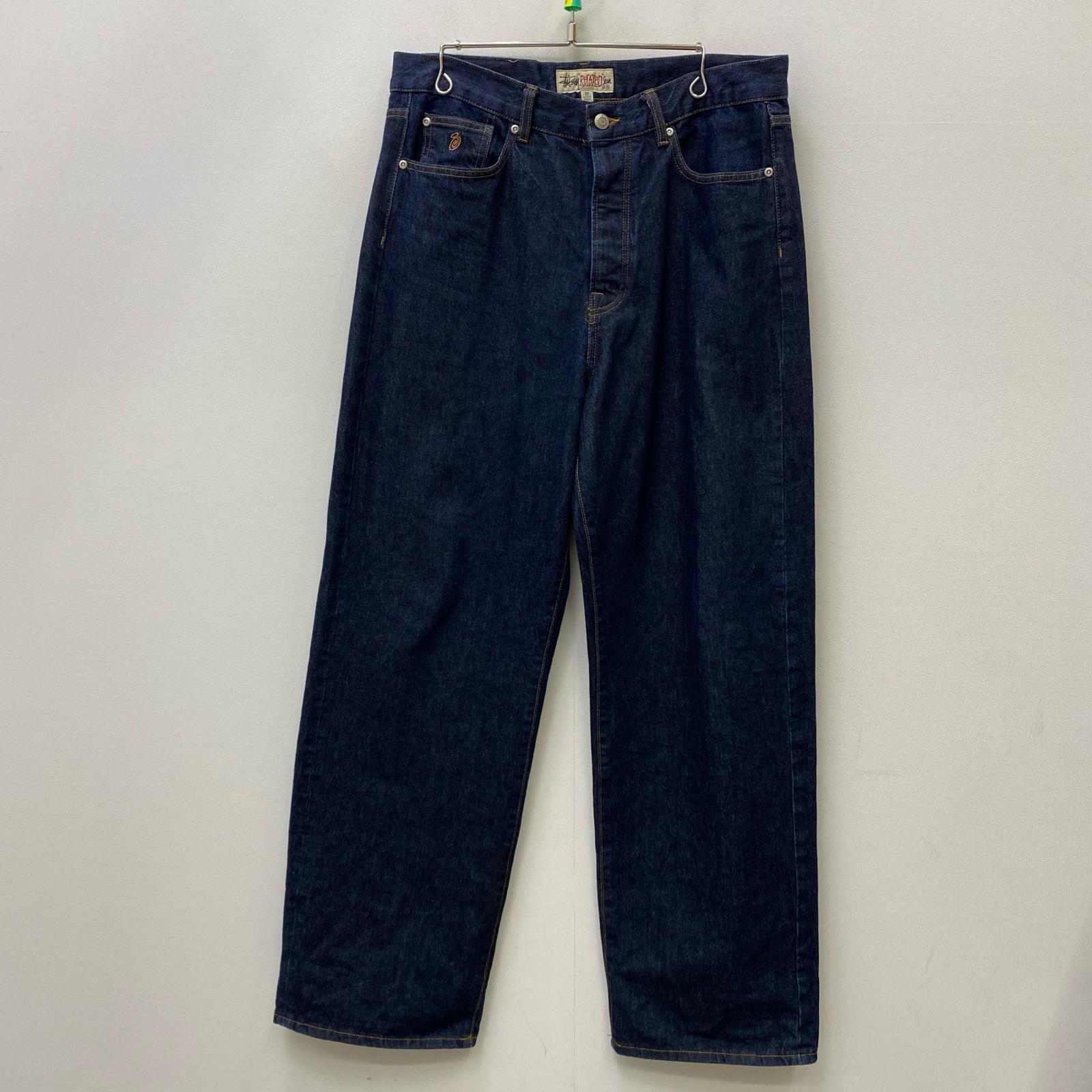 【中古】STUSSY | ステューシー RELAXED JEAN DENIM その他ボトムス 116171 インディゴ サイズ：34【加古川店】