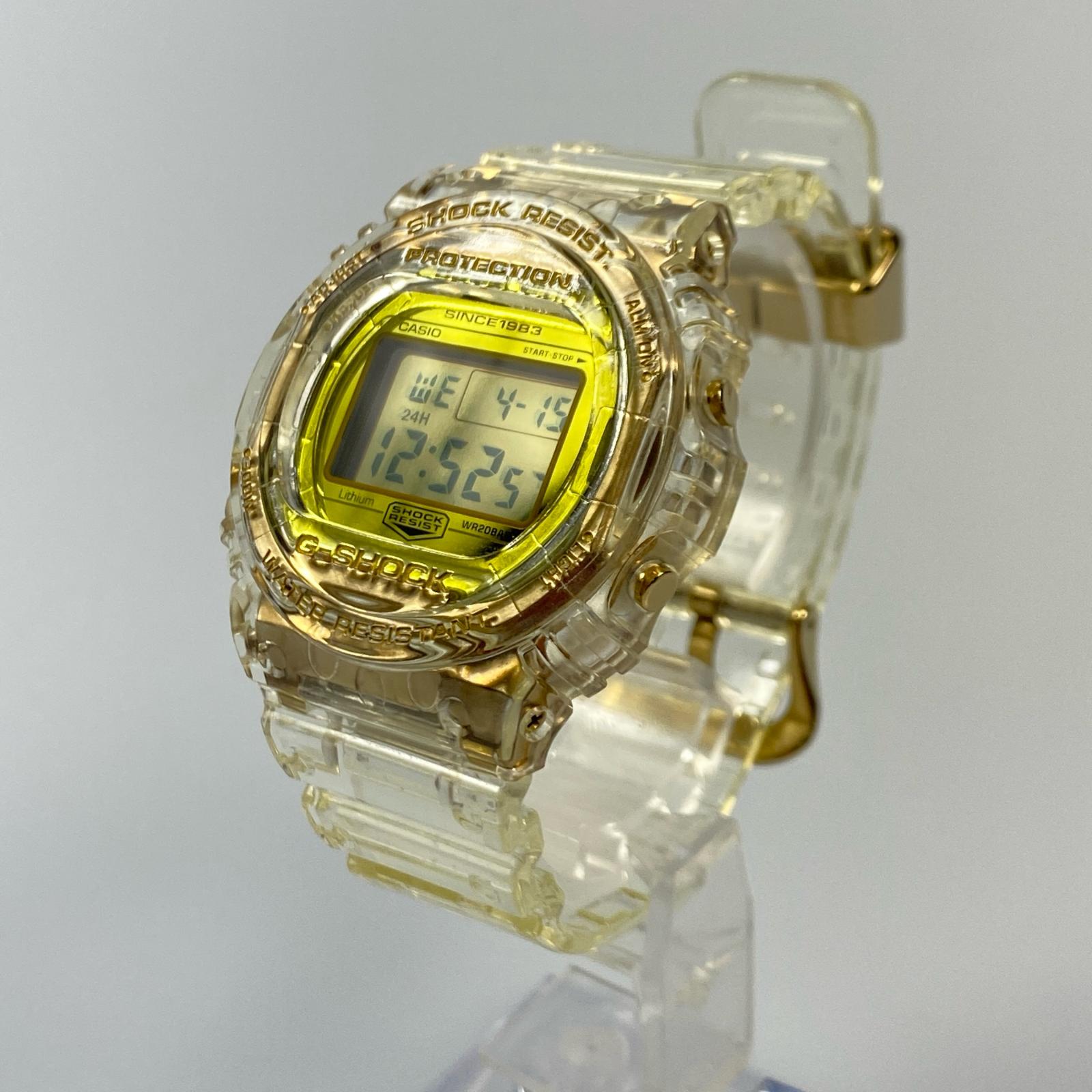 【中古】G-SHOCK | ジーショック ウオッチ DW-5735E-7JR デジタルクォーツ 35周年祝する模範例 ゴールド【姫路東店】