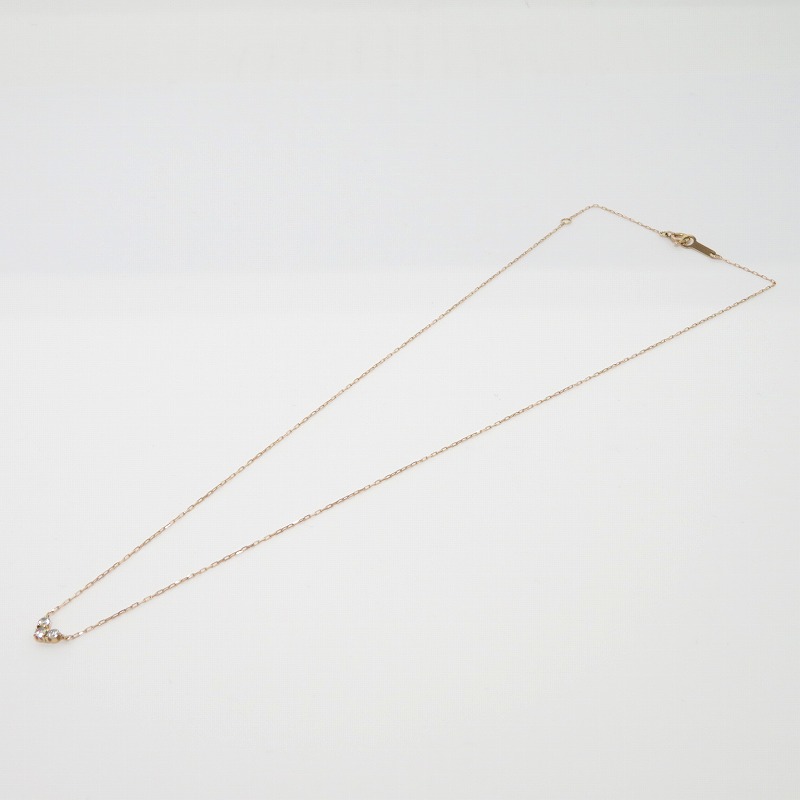 【中古】4℃ | ヨンドシー ネックレス ピンク【瀬戸大橋店】