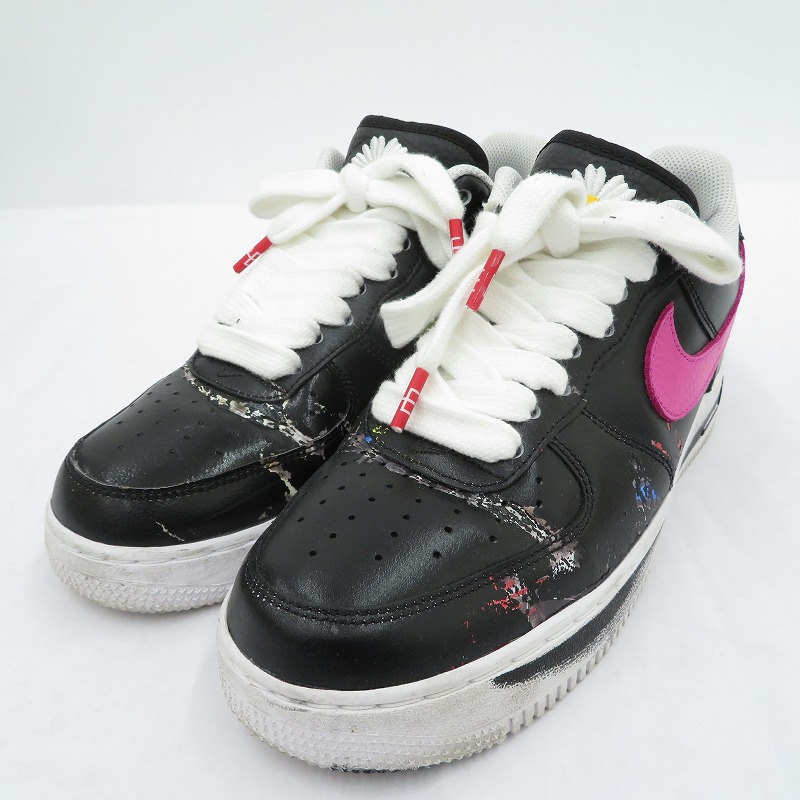 【中古】NIKE | ナイキ PEACEMINUSONE×AF1 Low '07 Para-Noise 3.0 スニーカー AQ3692-004 エアフォース ブラック 27cm【瀬戸大橋店】