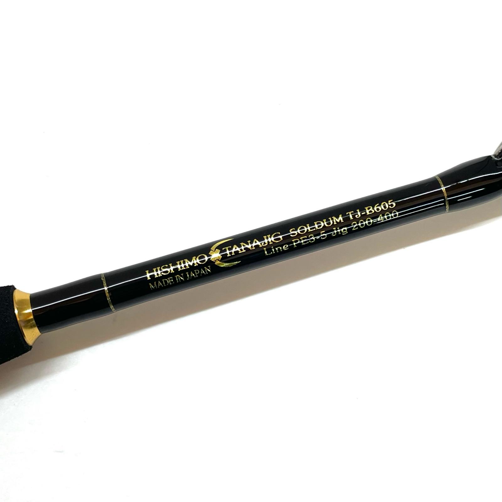 【中古】【魚釣り/つり/釣具/極点】 ※属する品なし HISHIMOxTANAJIG | ヒシモ×タナジッグ SOLDUM ソル防波堤 TJ-B605 釣竿 1天下太平【尾張小牧店】