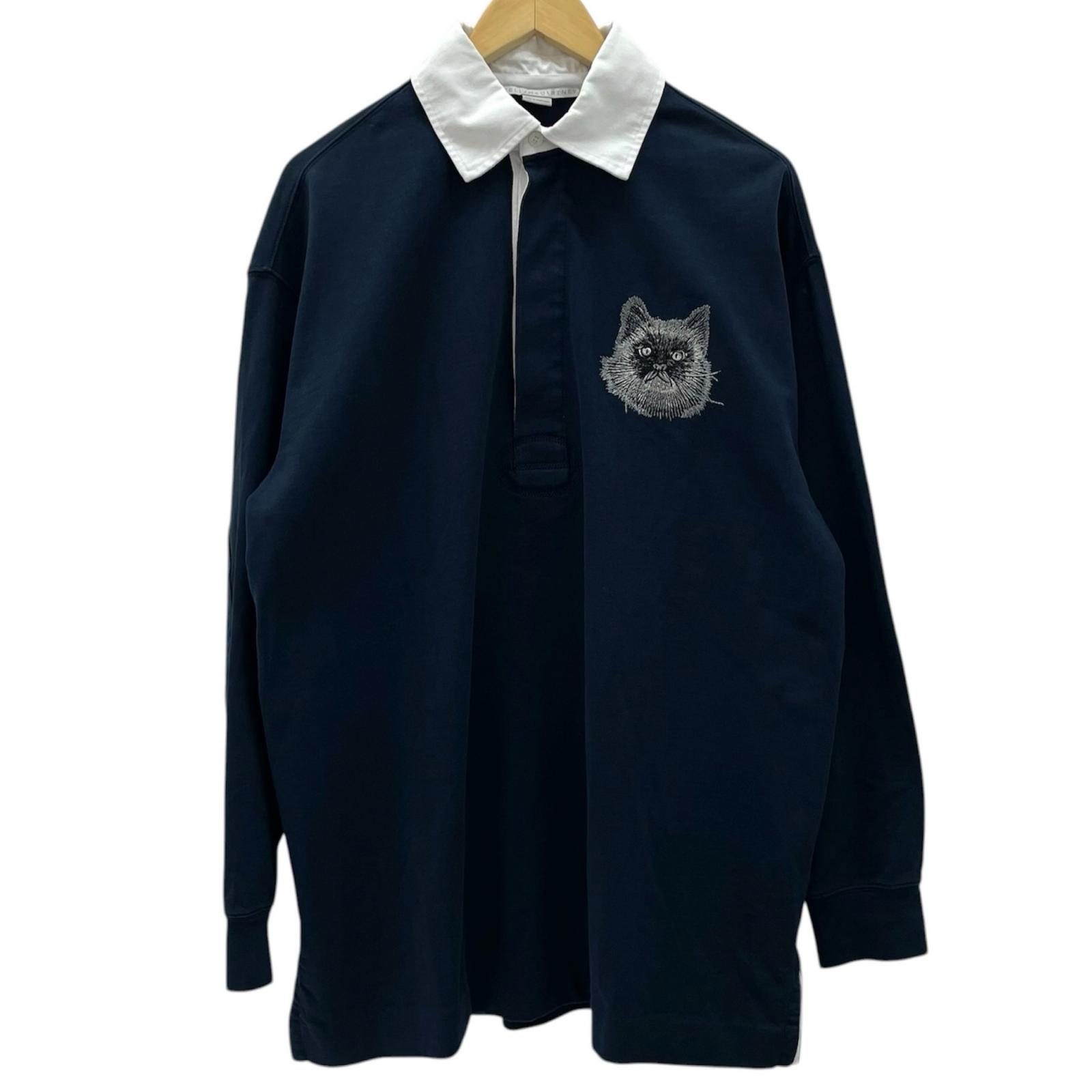 【中古】Stella McCartney | ステラマッカートニー 長袖ポロシャツ ネイビー サイズ：S【尾張小牧店】