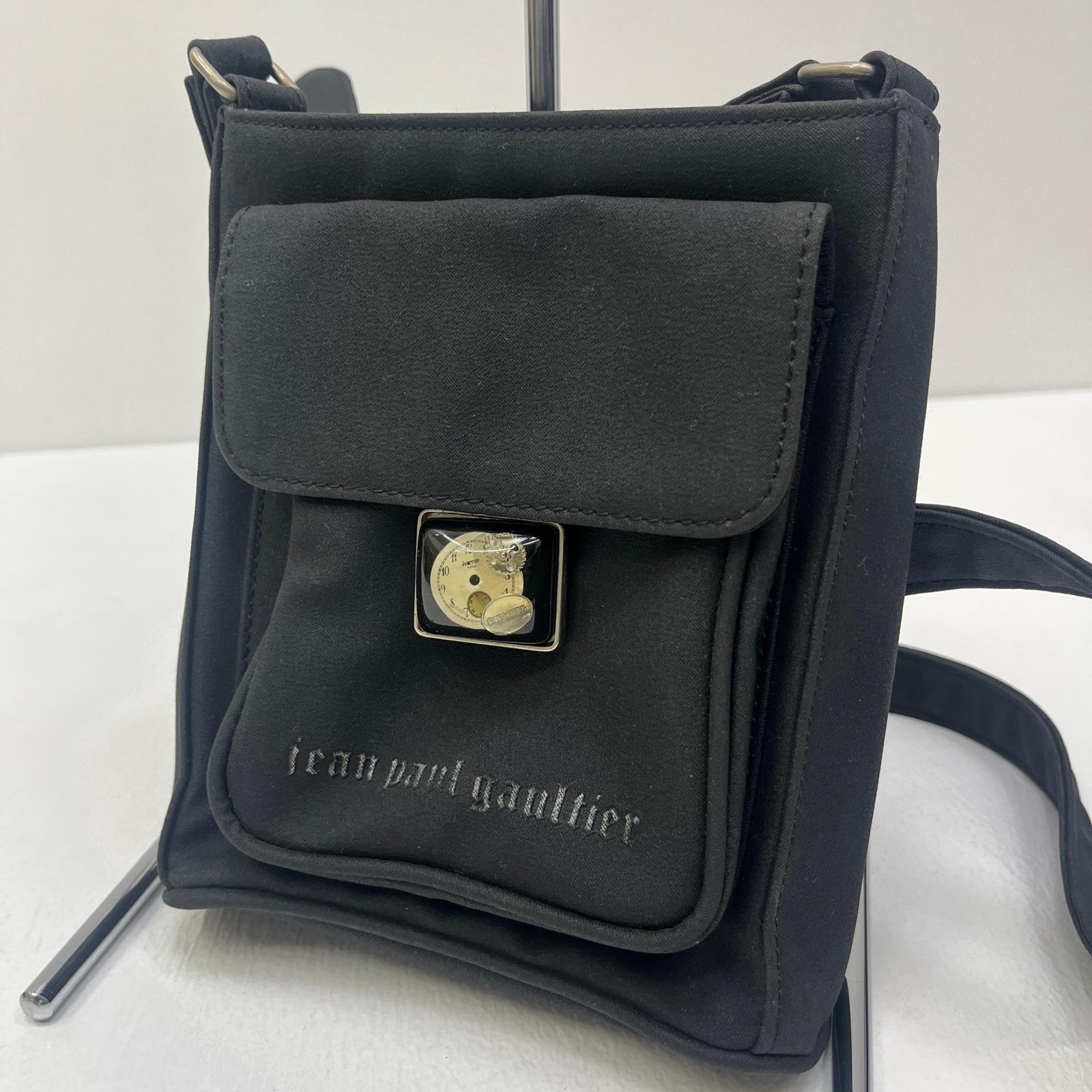 【中古】Jean Paul Gaultier | ジャンポール・ゴルチェ ショルダーバッグ ブラック【加古川店】 15,800円