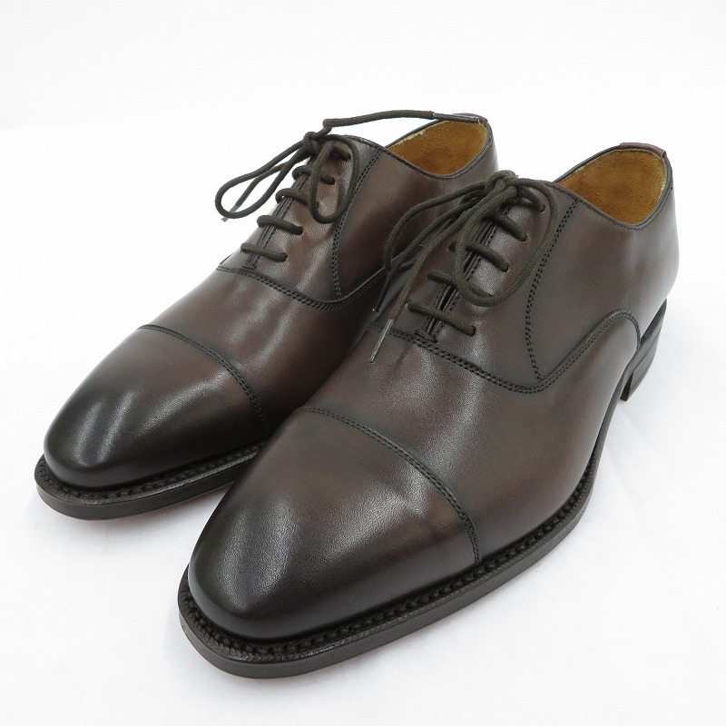 【中古】BERWICK | バーウィック スニーカー 5217 ブラウン 24.5cm【瀬戸大橋店】｜お宝市番館