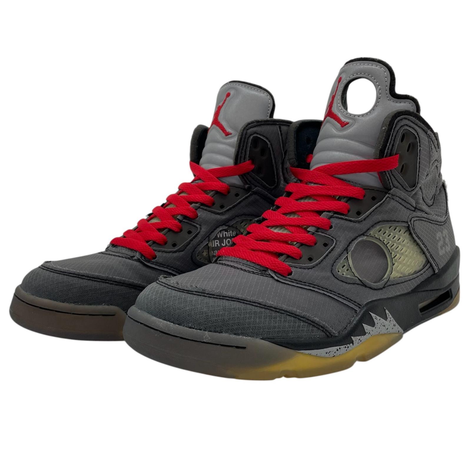 【中古】NIKE×Off-White | ナイキ×象牙色 Air Jordan 5 \