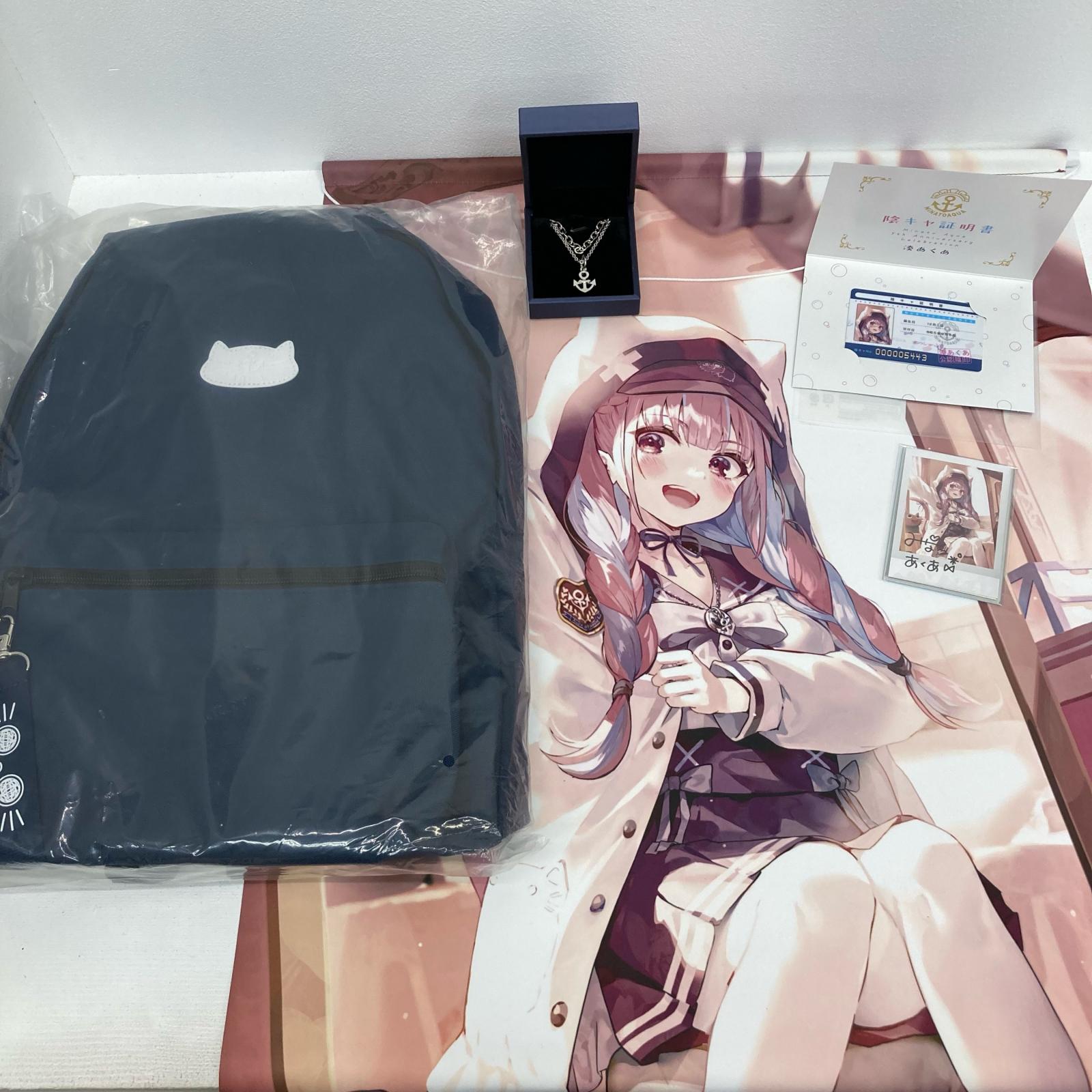 【中古】 直筆特典付 湊あくあ 活動5周年記念 フルセット 数量限定ver　ホロライブ