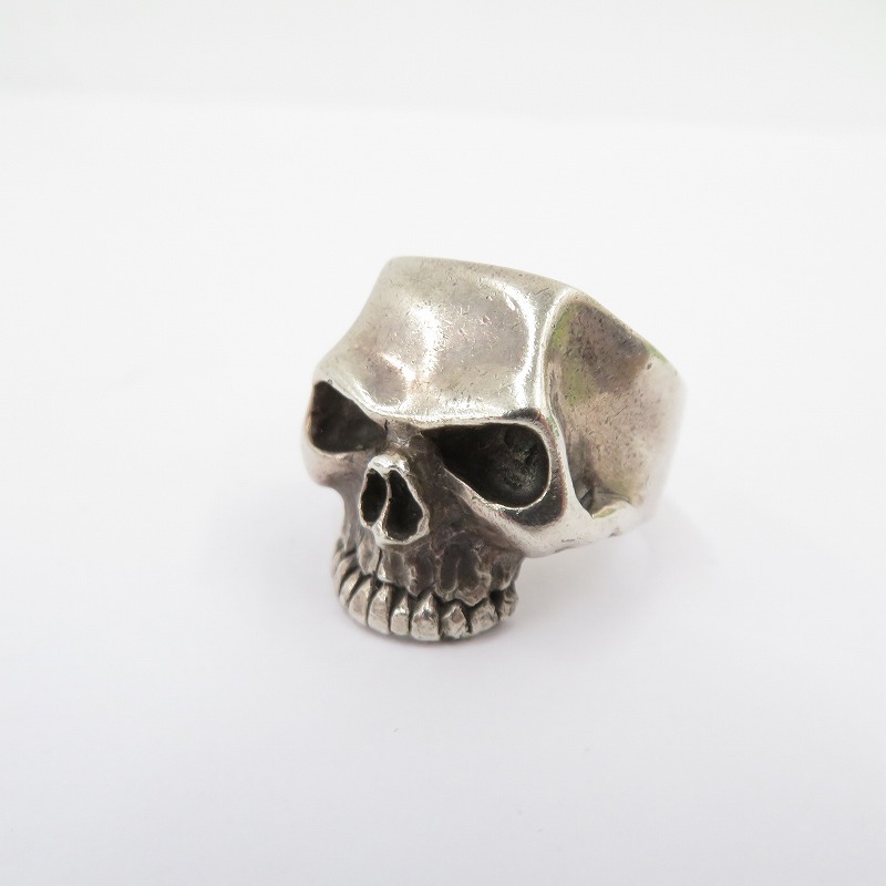 【中古】CRAZY PIG | クレイジーピッグ Lemola Skull Ring リング・指輪 サイズ:約21号 シルバー【瀬戸大橋店】
