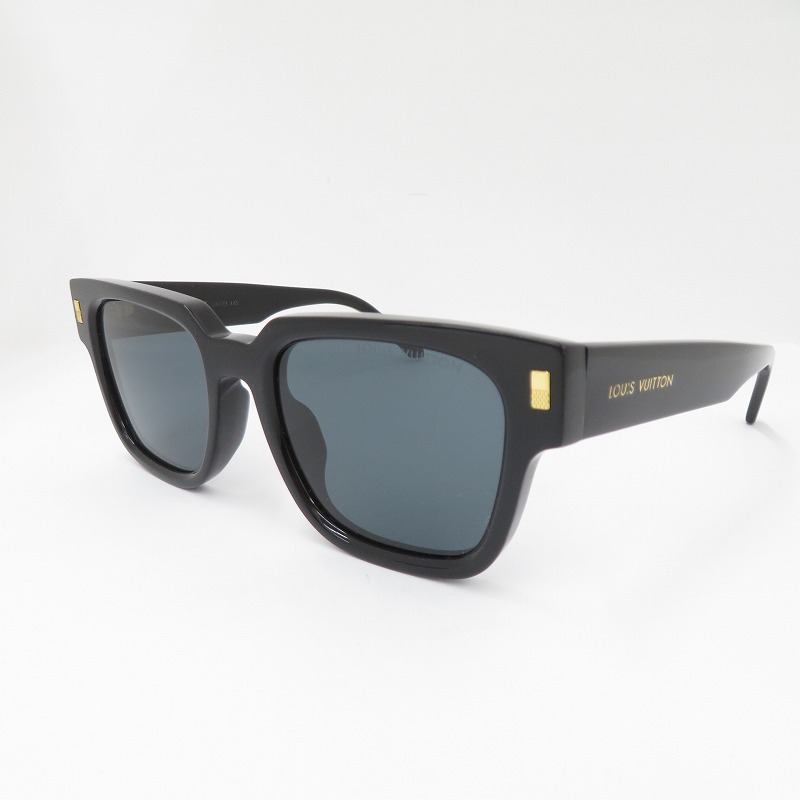 【中古】LOUIS VUITTON | ルイ・ヴィトン サングラス・LVエスケイプ スクエア サングラス Z1496E サイズ:53□22 145 ブラック【瀬戸大橋店】|お宝市番館