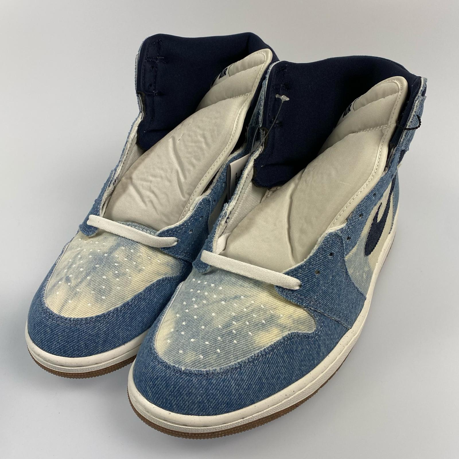 【中古】NIKE | ナイキ AIR JORDAN 1 RETRO HIGH OG DENIM スニーカー FQ2947-100 2024S/S 大いさ:30.0糎 専【姫路東店】
