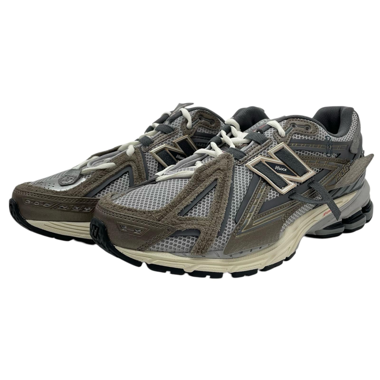 【中古】NEW BALANCE | ニューバランス 1906A THUNDER BROWN/SLATE GREY スニーカー 靴 U19066U8 グレー 27cm【尾張小牧店】|お宝市番館