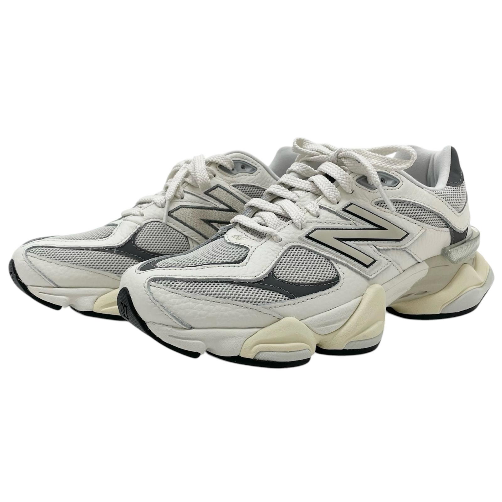 【中古】NEW BALANCE | ニューバランス 9060 Sea Salt with Castlerock スニーカー 靴 U9060AGA ホワイト×グレー 27cm【尾張小牧店】