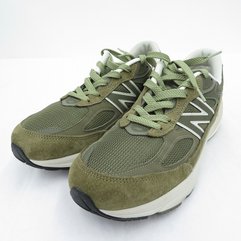 【中古】NEW BALANCE | ニュー平衡にする スニーカー U990結核症6 緑であること 28珊【瀬戸大橋店】