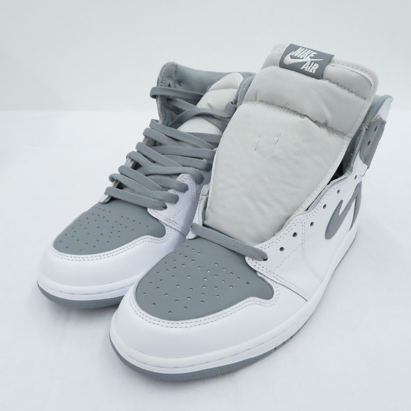 【中古】NIKE | ナイキ AJ1 High OG \u0027Stealth\u0027 スニーカー 555088-037 エアジョーダン 薄墨色 28糎【瀬戸大橋店】