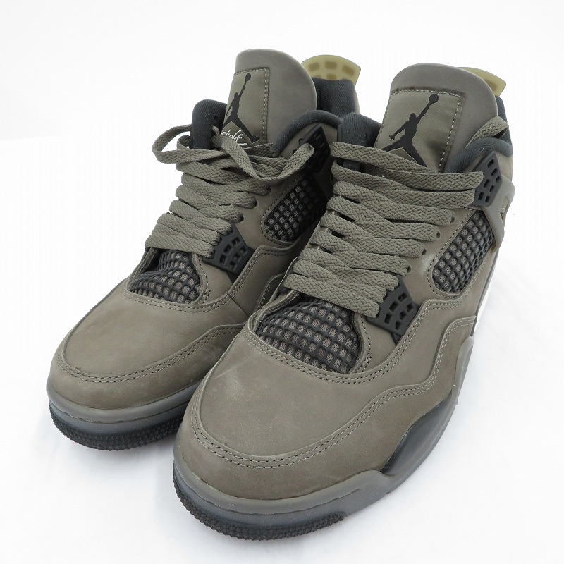 【中古】NIKE | ナイキ Air Jordan 4 Retro \u0027Cave Stone\u0027 スニーカー FV5029-200 エアジョーダン 薄墨色 27.5珊【瀬戸大橋店】