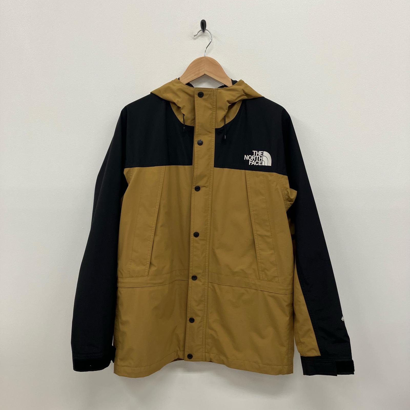 【中古】THE NORTH FACE | ザ・ノースフェイス MOUNTAIN LIGHT JACKET 御山パーカー NP11834 ベージュ 大いさ：L【イオン広店】