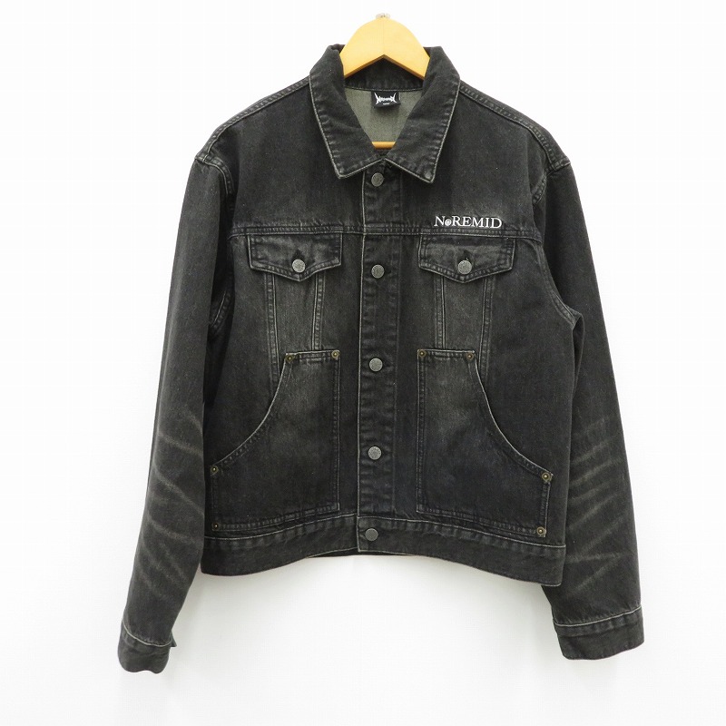 【中古】NOREMID | 否最高限度 ジーンズ 黒いこと 大きさ：L【瀬戸大橋店】