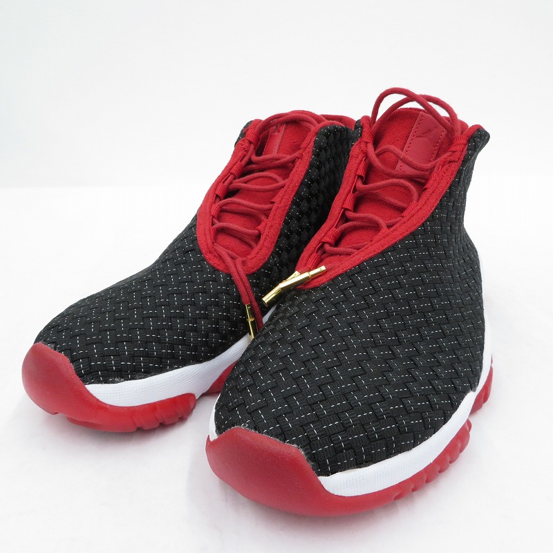【中古】NIKE | ナイキ Air Jordan Future \u0027Bred\u0027 スニーカー 652141-601 エアジョーダン 赤いこと 27糎【瀬戸大橋店】