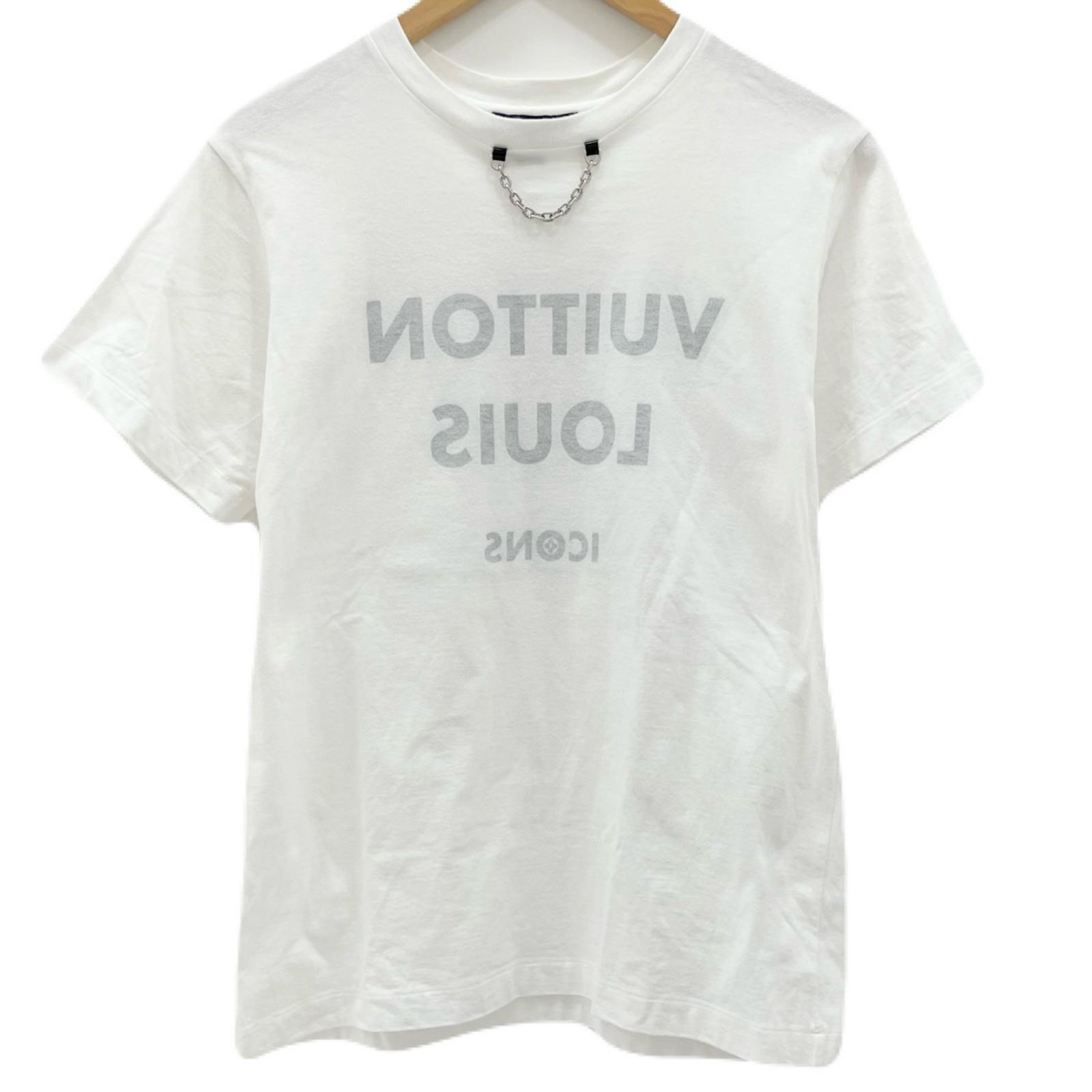 【中古】LOUIS VUITTON | ルイ・ヴィトン 半袖Ｔシャツ CA36929 ホワイト サイズ：XS【尾張小牧店】｜お宝市番館