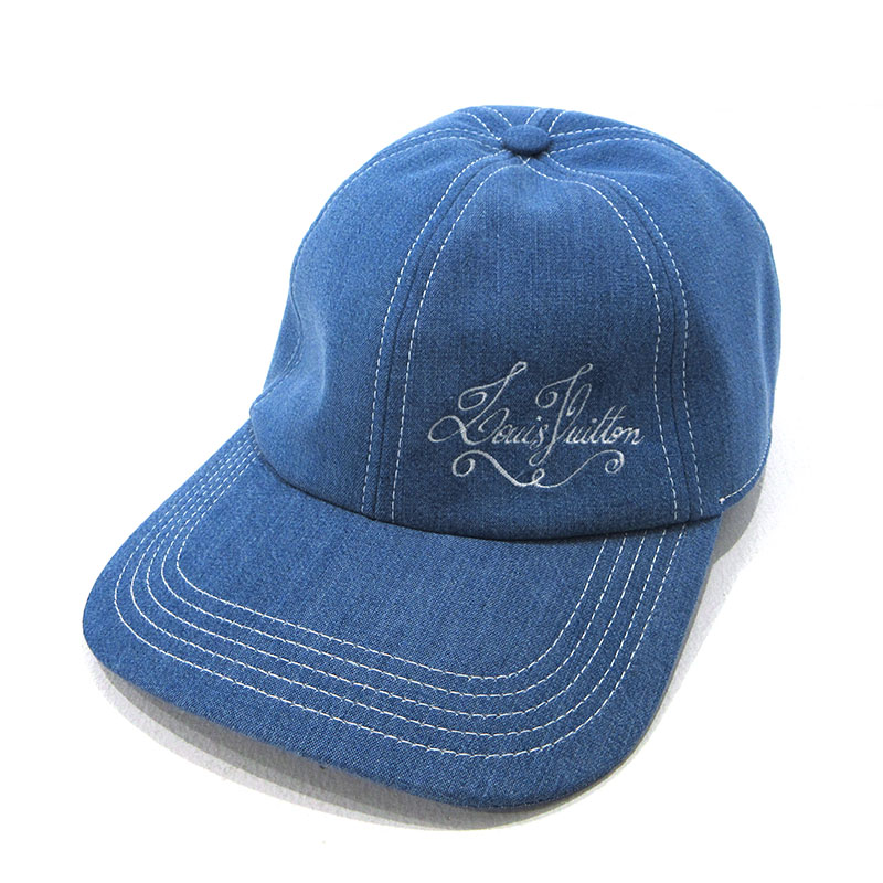 【中古】LOUIS VUITTON | ルイ・ヴィトン 旗がしらジーンズ 旗がしら M7533L 青碧【三重中央局】