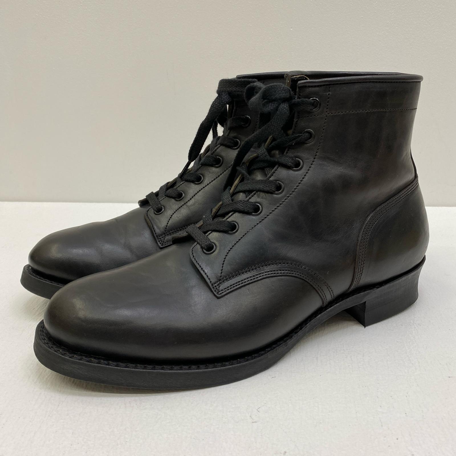 【中古】 motor italian horsebutt service boots  ブーツ 1020 黒いこと【加古川店】