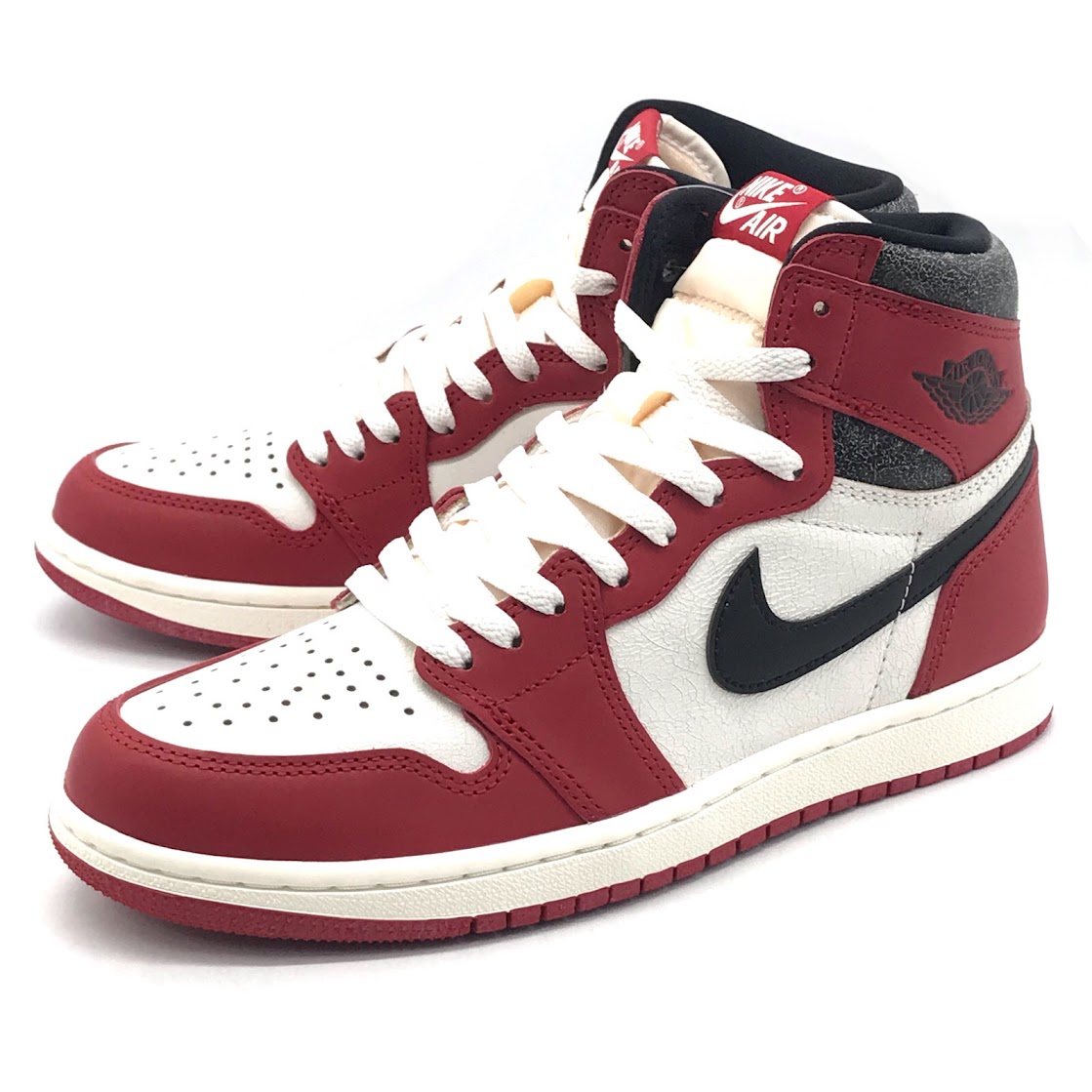 【中古】NIKE | ナイキ AIR JORDAN 1 RETRO HIGH OG \u0027CHICAGO LOST \u0026 FOUND\u0027 スニーカー DZ5485-612 赤いこと 26珊【倉吉店】