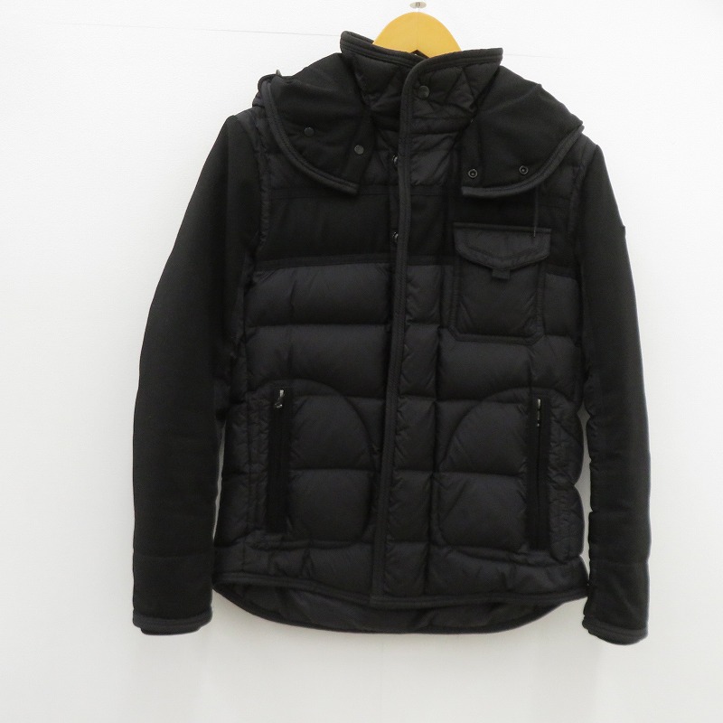 【中古】MONCLER | モンク軌跡 RYAN 15年製 落ち込む上衣 A20914139285 大いさ:0 黒いこと【瀬戸大橋店】