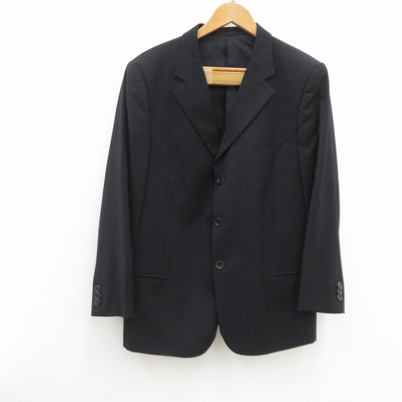 【中古】ARMANI | アルマーニ 上衣 セットアップ 黒いこと 大きさ：56【瀬戸大橋店】