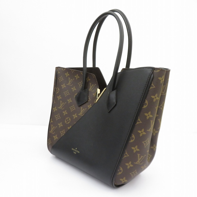 【中古】LOUIS VUITTON | ルイ・ヴィトン モノグラム キモノ MM トートバッグ M40460 赤銅色×黒いこと【瀬戸大橋店】