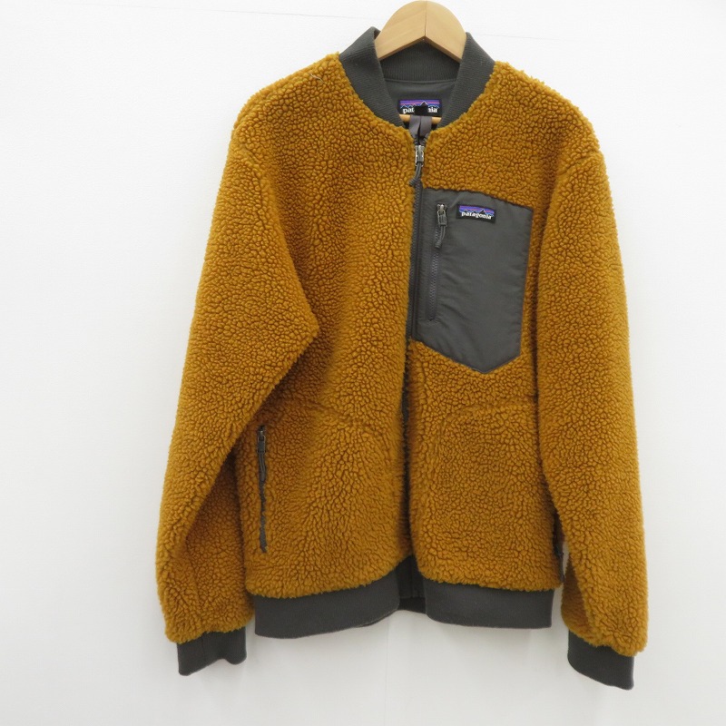 【中古】patagonia | パタゴニア Retro-X Bomber Jacket ボア上衣  22830 赤銅色 大いさ：M【瀬戸大橋店】