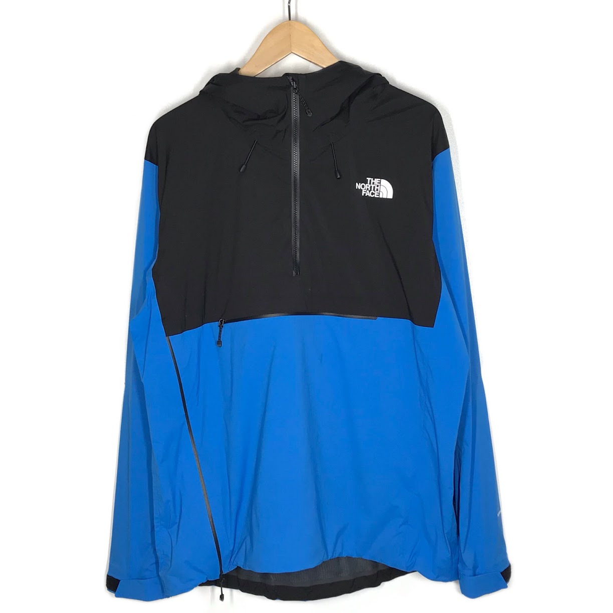 【中古】THE NORTH FACE | ザ・ノースフェイス FL Super Haze Anorak スーパーヘイズアノラック ナイロン上衣 NP12012 青碧×黒いこと 大きさ：L【倉吉店】