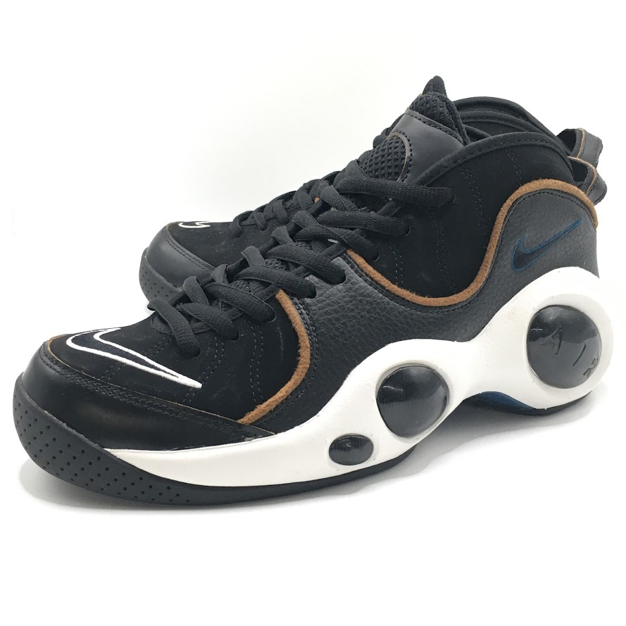 【中古】NIKE | ナイキ AIR ZOOM FLIGHT 95 スニーカー DV6994-001 黒いこと/バレリアンブルー/叫びごえ赤銅色 26.5糎【倉吉店】