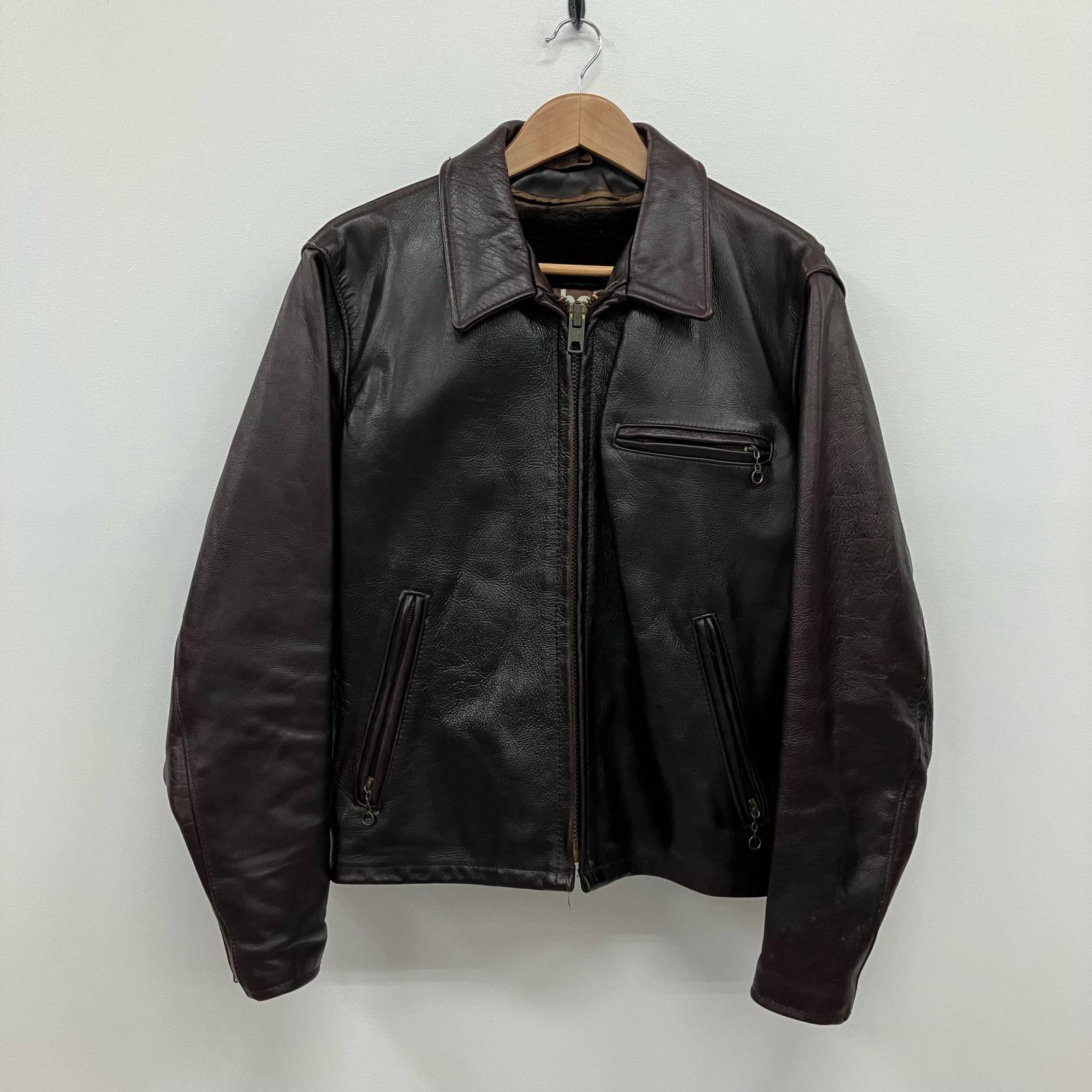 【中古】schott | 打つこと なめし革 赤銅色 大きさ：36【イオン広店】