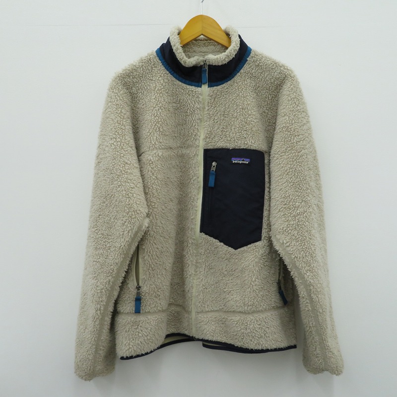 【中古】patagonia | パタゴニア Classic Retro-X Jacket  23056 フリース ベージュ 大きさ：XL【瀬戸大橋店】