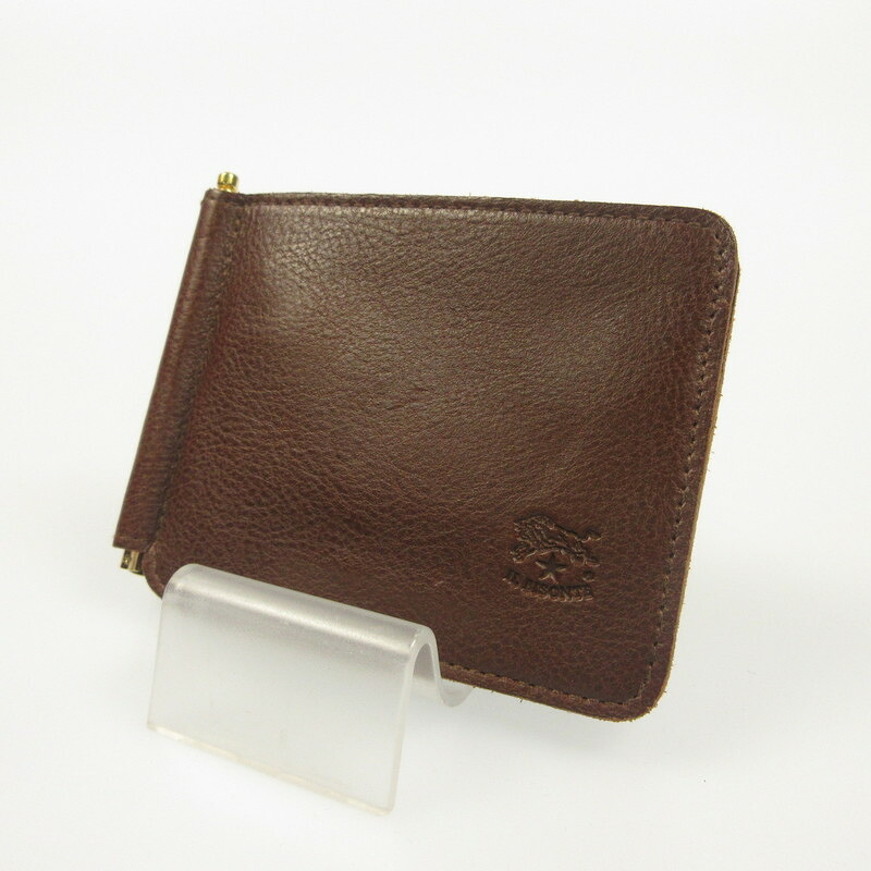 【中古】IL BISONTE | イルビゾンテ 紙入れ C0963 赤銅色【姫路東店】