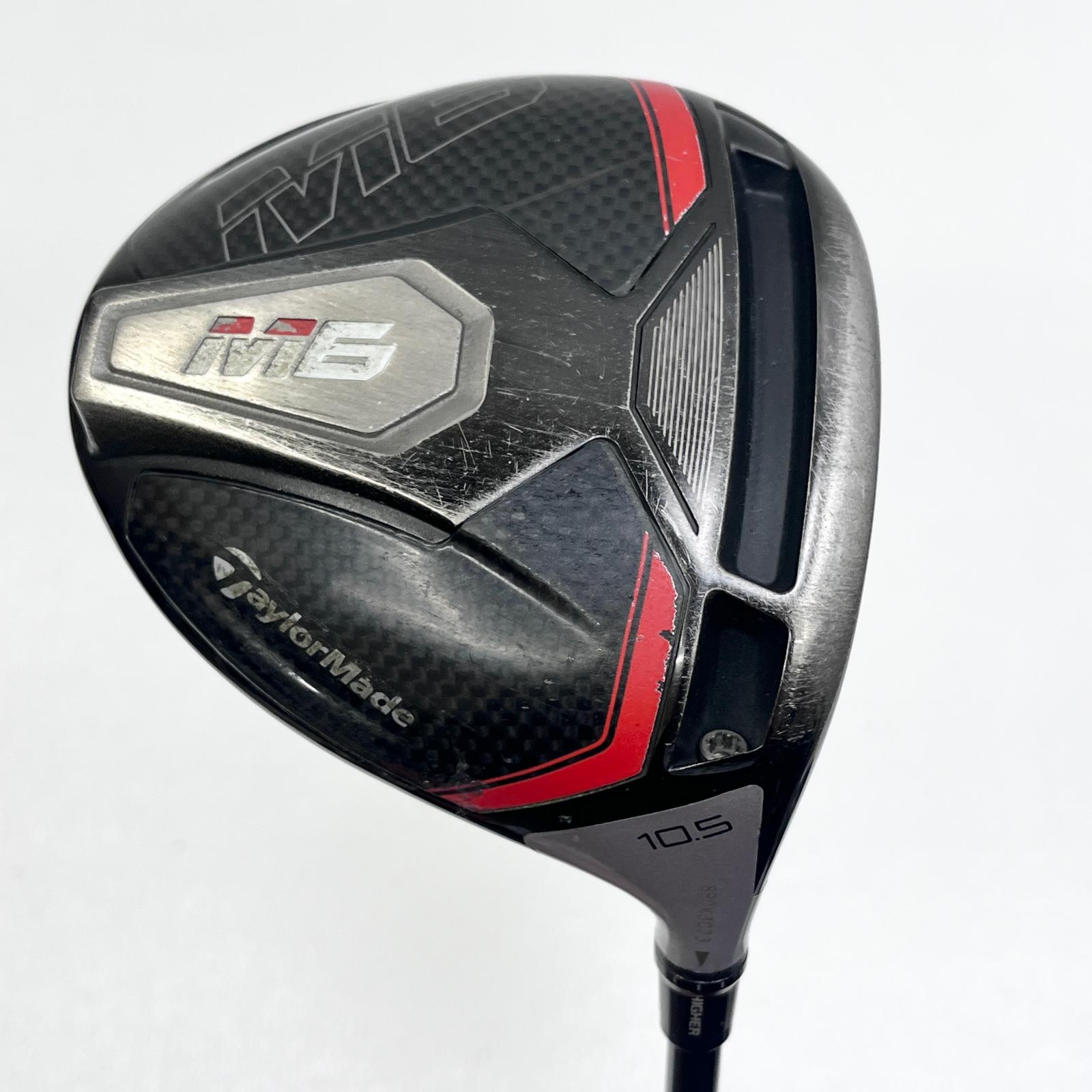 【中古】仕立て屋御手伝いさん Taylormade M6(2019) 1W 10.5° TENSEI AV Series 60 フレックスX 約45in 上端覆いかぶせる付  １番ウッド【加古川店】